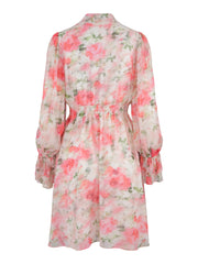 Flower Chiffon Flower Dress - Stilshoppen