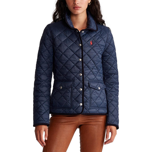 Marineblå Fill-Jacket - Stilshoppen