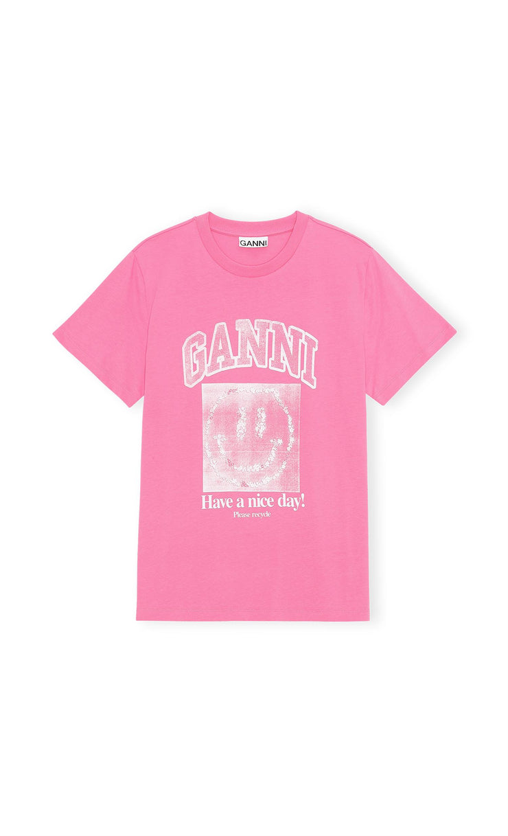 Carmine Rose Basic Jersey T-shirt