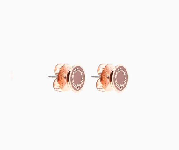 Peach The Medallion Studs - Stilshoppen