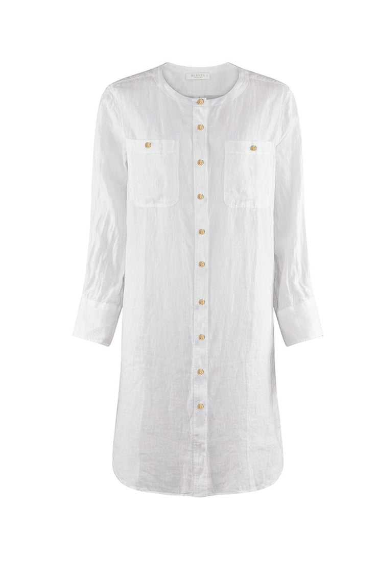 Hvit Trevy tunic/kjole