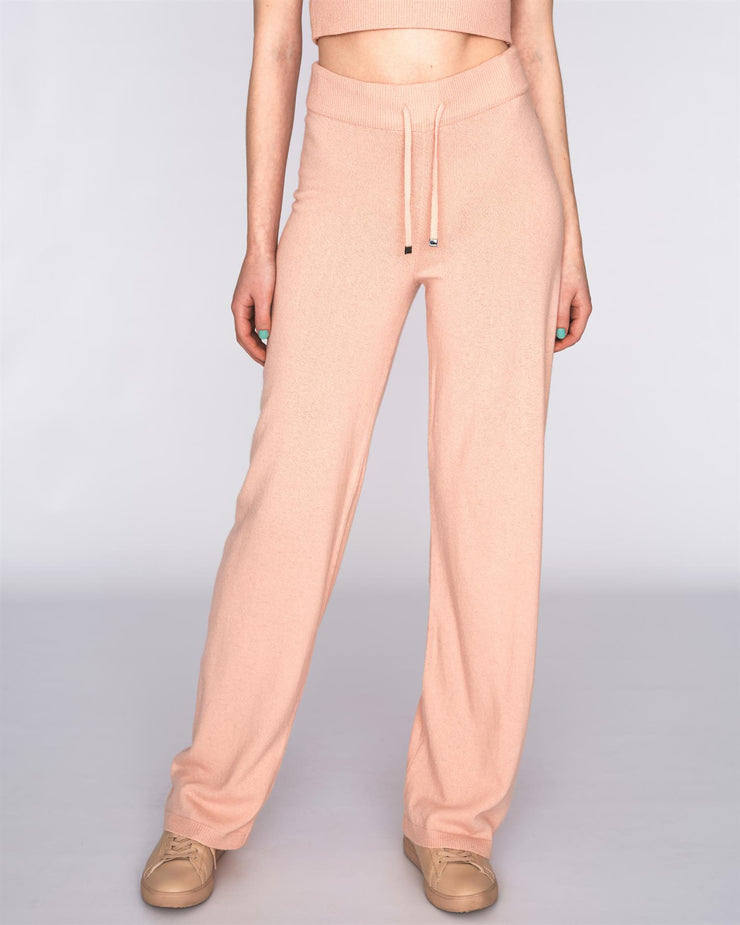 Pale Pink Knitted Jogger