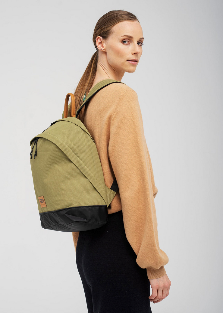 Grønn Backpack