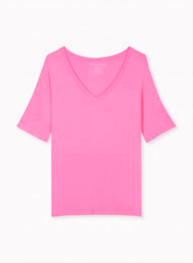 Rosa t-shirt - Stilshoppen