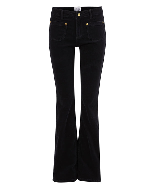 Sort Las Vegas cord pants - Stilshoppen