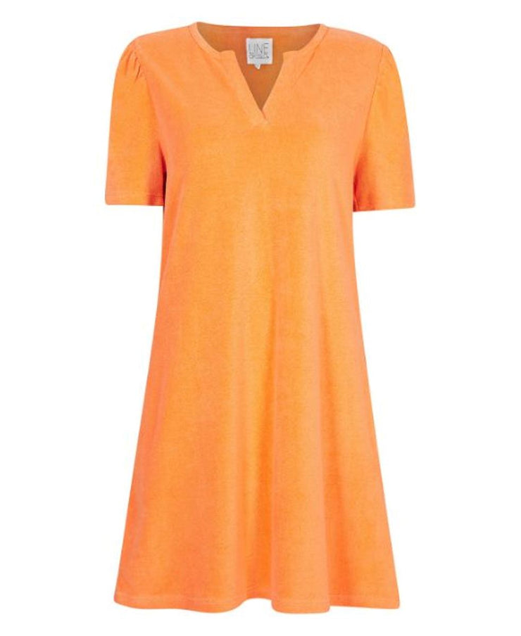 Orange Hillary dress
