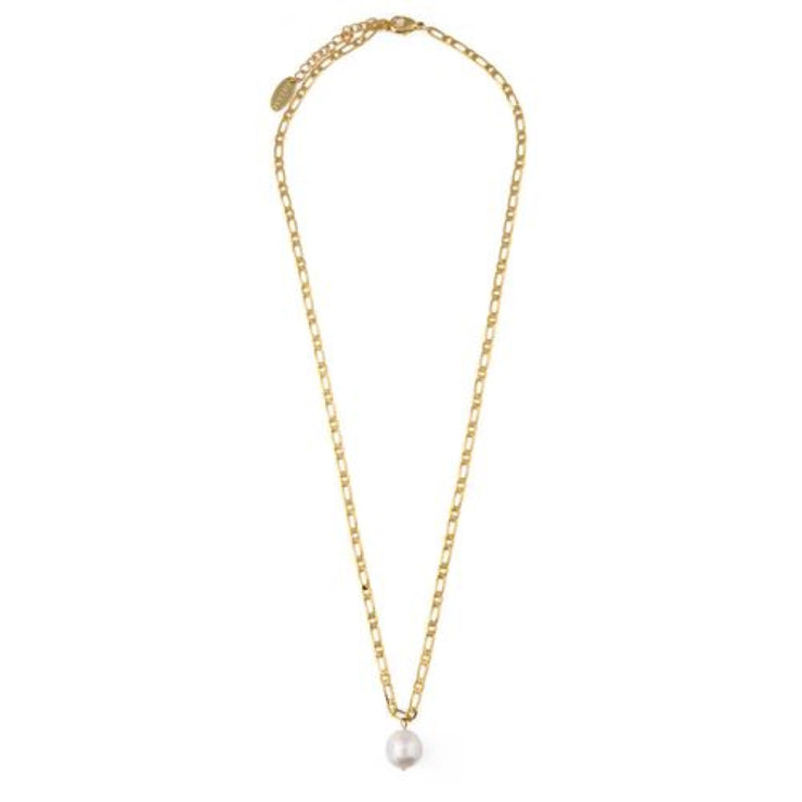 Gull Pearl Drop Figaro Neck