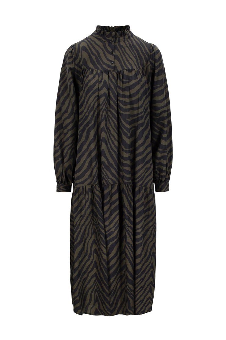 Black/oliven Aura Nairobi Dress
