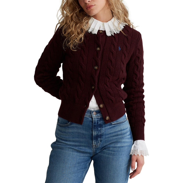 burgunder Cardigan long sleeve - Stilshoppen