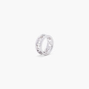 Sølv Logo Metal Ring - Stilshoppen
