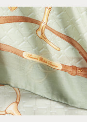 Grønt Kerry Scarf Square - Stilshoppen