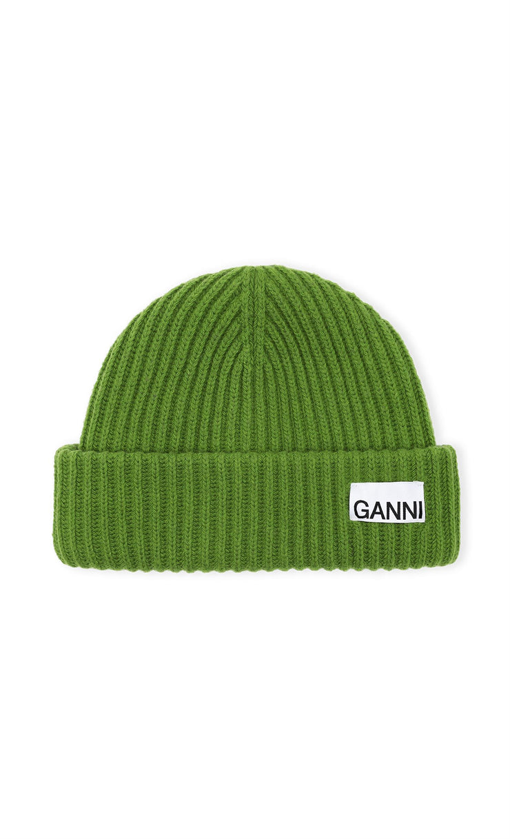 Grønn Rib Knit Acc hat