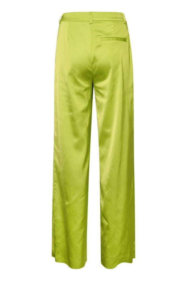 Dark Citron NiliaGZ MW Wide Pants - Stilshoppen