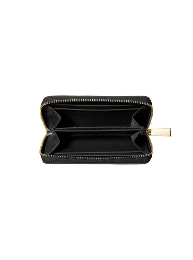 Black Small Quilted Leather Wallet - Stilshoppen