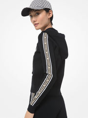 Sort TXTR Logo zip hoodie - Stilshoppen
