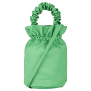 Grønn Occasion Ruched Top handle Bag
