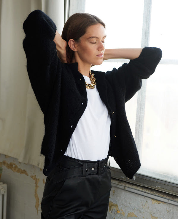 Sort DebbieGZ short cardigan - Stilshoppen