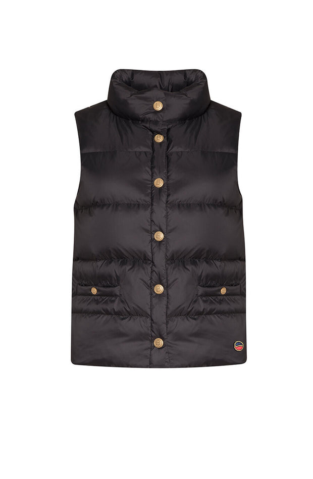 Sort Amy down vest - Stilshoppen