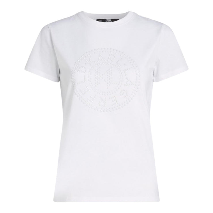 Hvit Hotfix Logo t-shirt