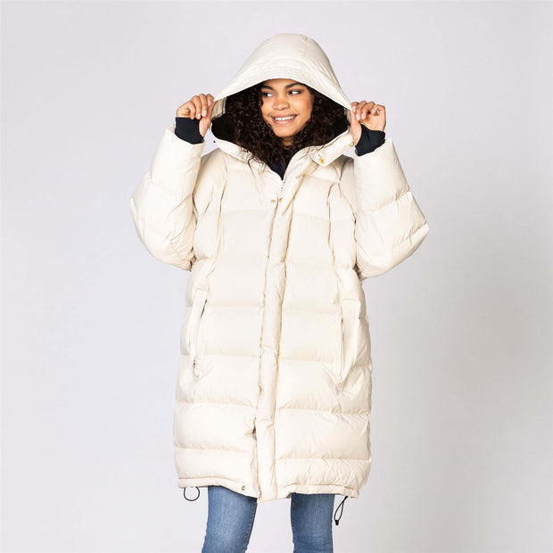 Beige Canis Down Coat - Stilshoppen