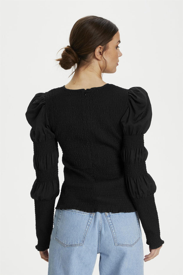 Sort MazziGZ IS blouse - Stilshoppen
