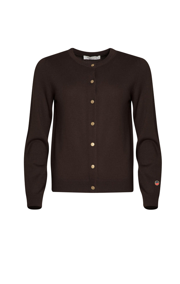 Brun KEE cardigan - Stilshoppen