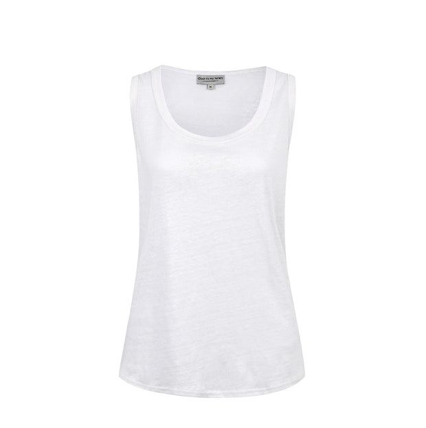 White Laurie tank top - Stilshoppen