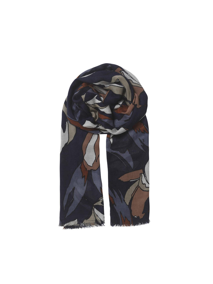Blue Tulia Mowo scarf