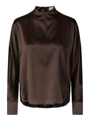 Brun bluse - Stilshoppen