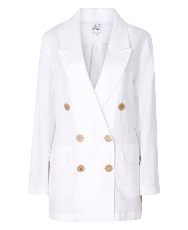 White Strong Blazer - Stilshoppen