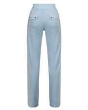 Cool Blue Del Ray Classic Velour Pant Pocket