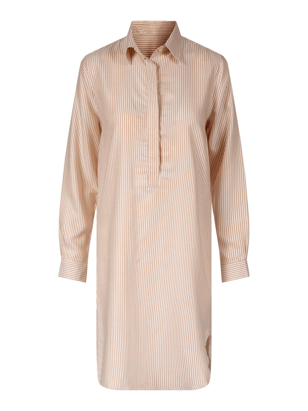 Beige Nina Shirtdress - Stilshoppen