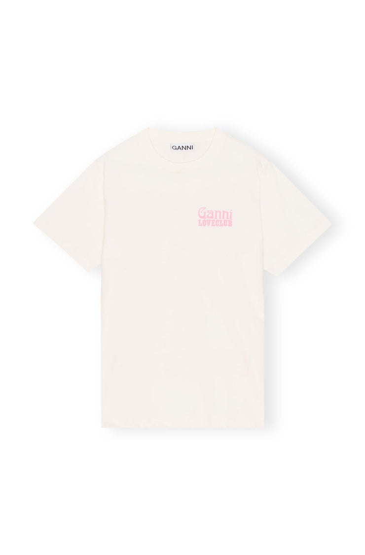Offwhite Basic Jersey Loveclub Relaxed T-shirt