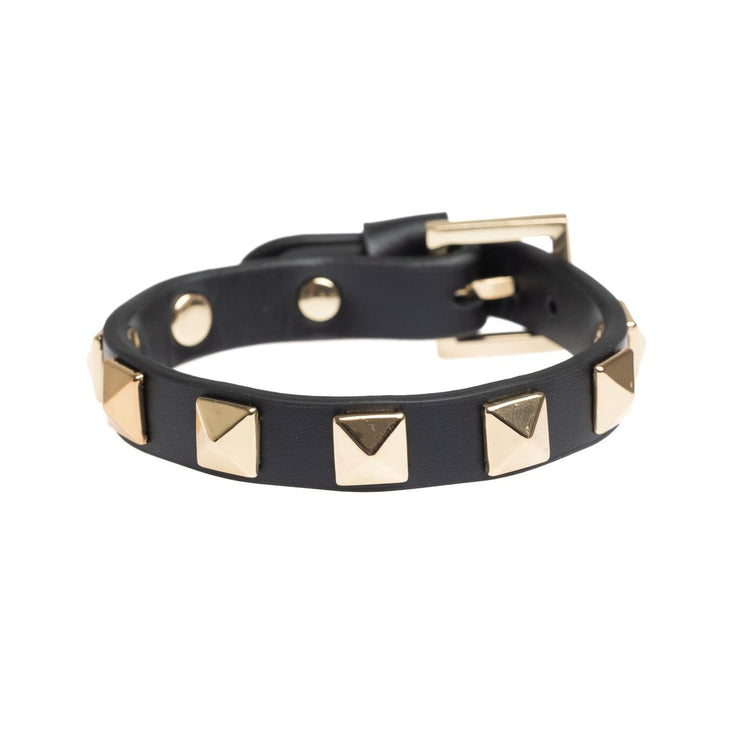 Leather Stud Bracelet