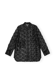Sort Ribbon Tulle Raglan Shirt