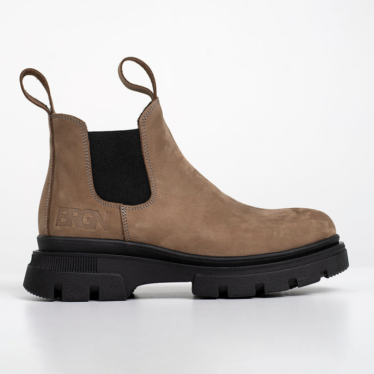 Camel Low Chelsea Boot