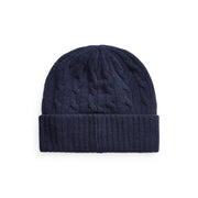 Marineblå Classic cabel hat
