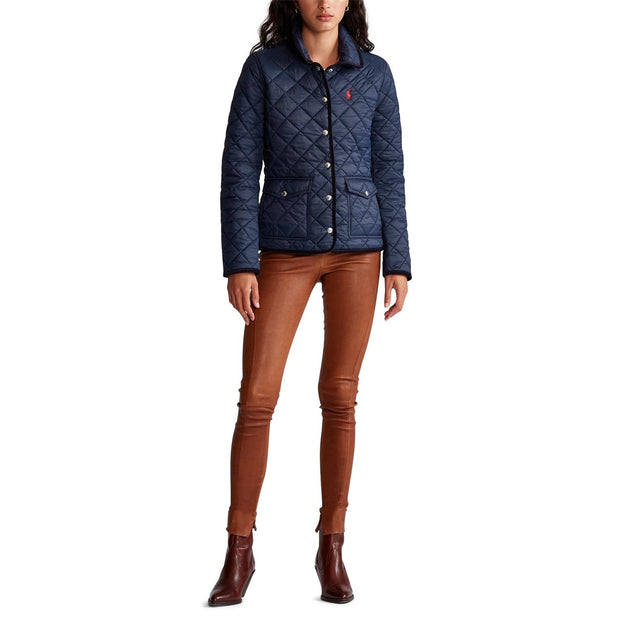 Marineblå Fill-Jacket - Stilshoppen