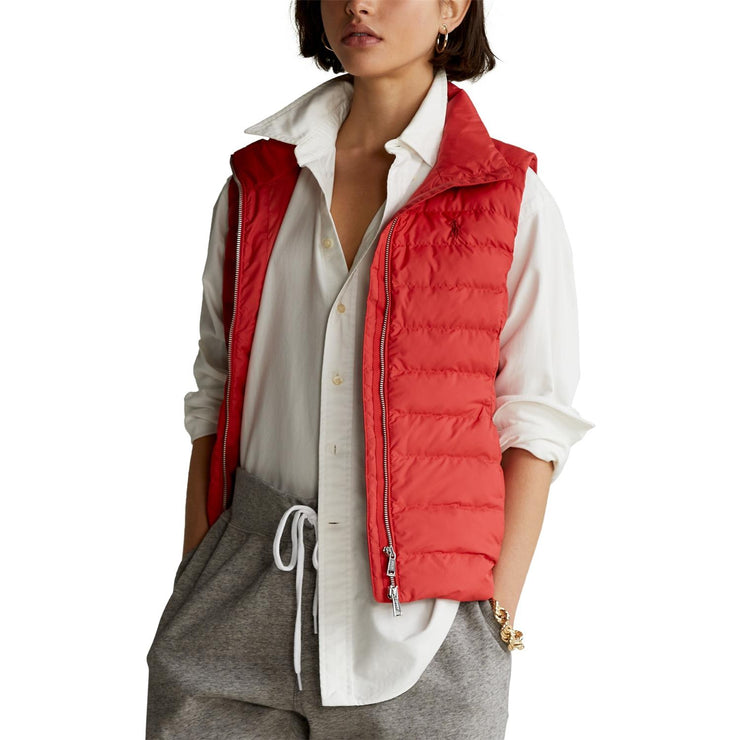 Rød Poly Fill-vest