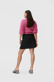 Sort Summer suiting mini skirt - Stilshoppen