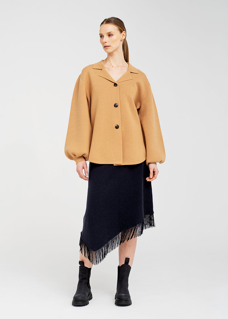 Camel Vindkast Blazer