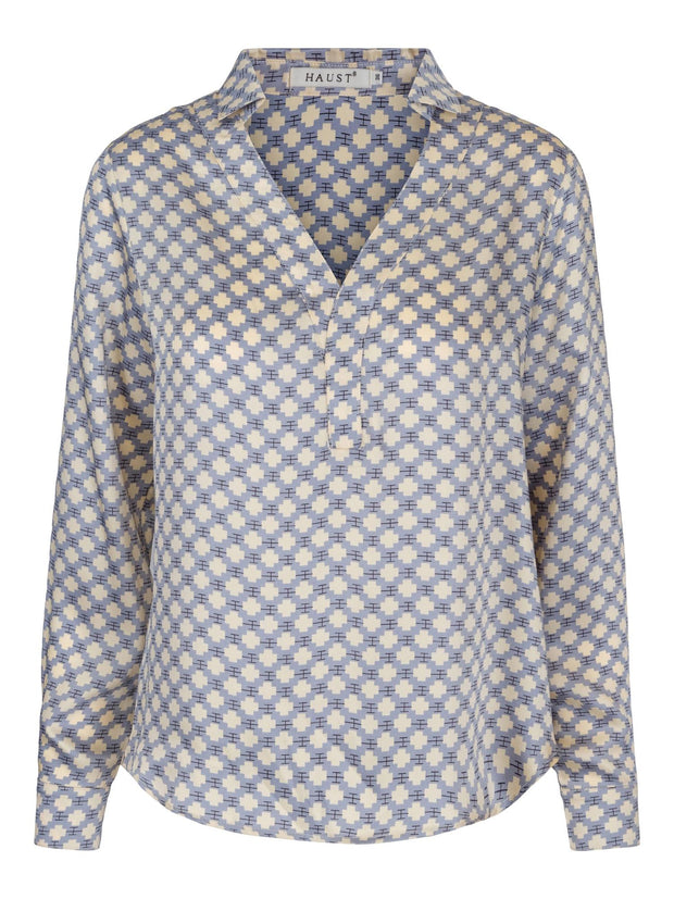 Multicolor Classic Printed Shirt