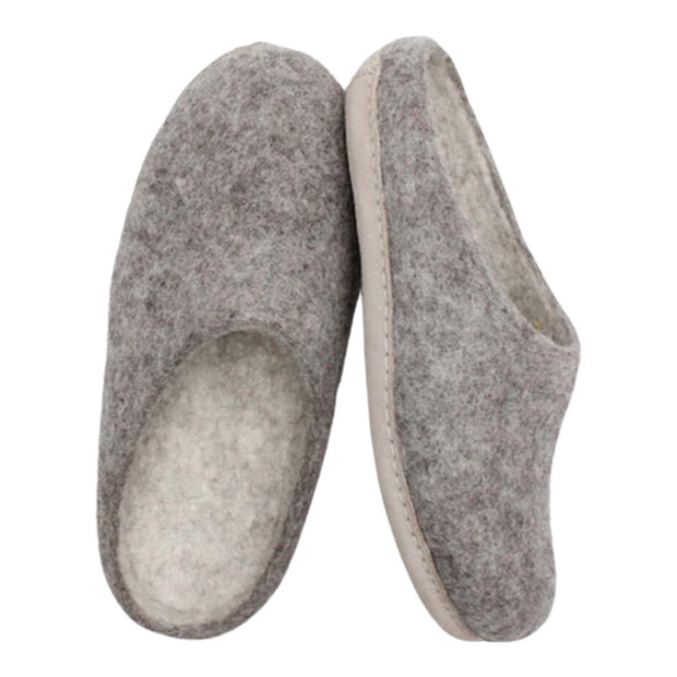 Gråbeige Samaya Slippers - Stilshoppen