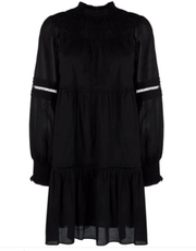 Black CTN Lawn Mini Tenty Dress