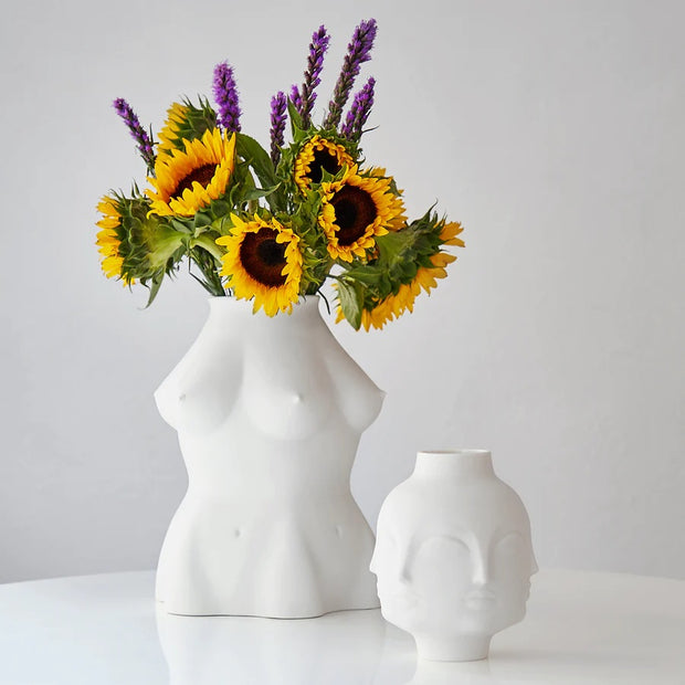 Hvit Luciana Vase - Stilshoppen