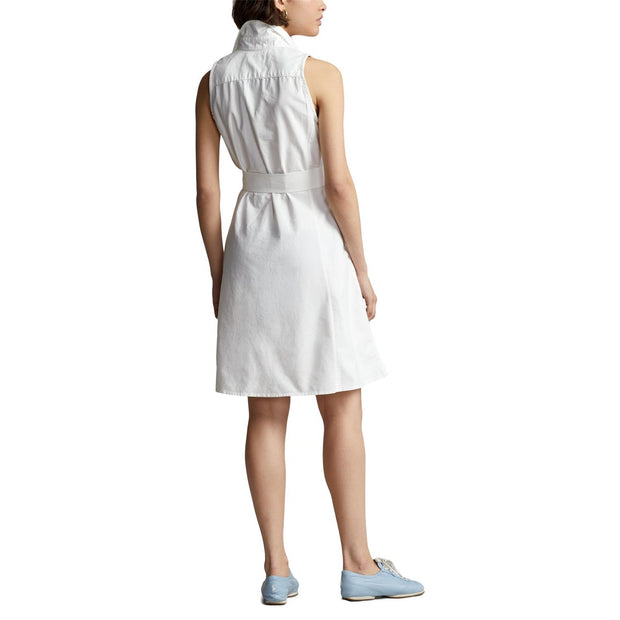 Hvit Oxford Dress - Stilshoppen