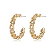 Gull Chain Creol earrings