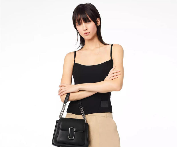 Sort The Mini Chain Satchel - Stilshoppen